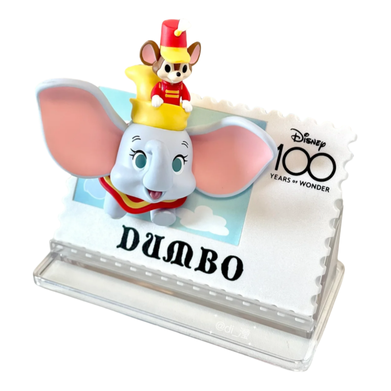 Anime Action Figure Blind Box - Série de timbres rétro d'anniversaire, boîte