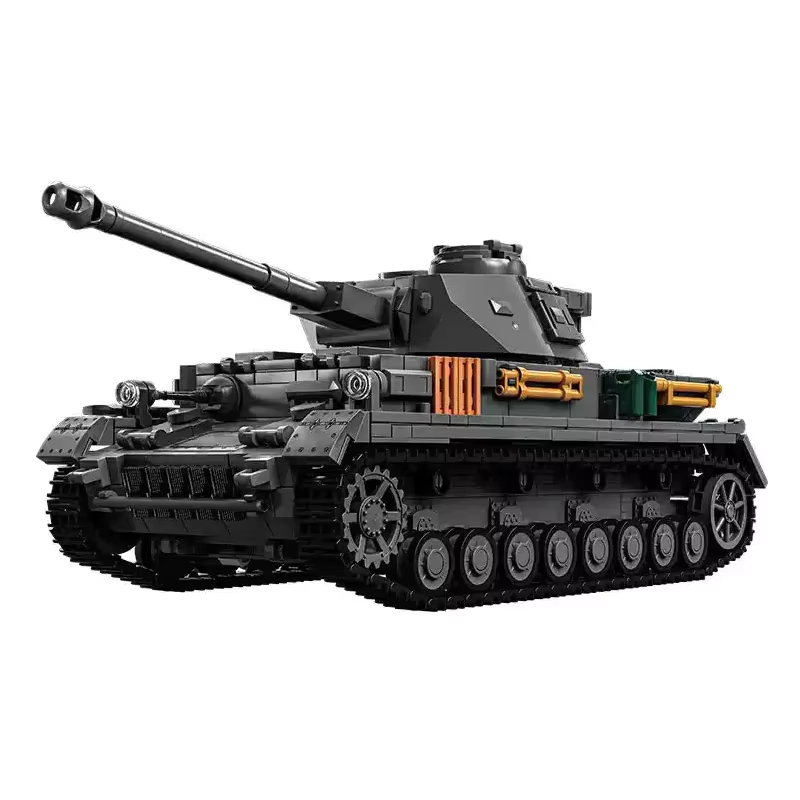 Lego Compatible Military Tank - Ensemble de construction de char moyen