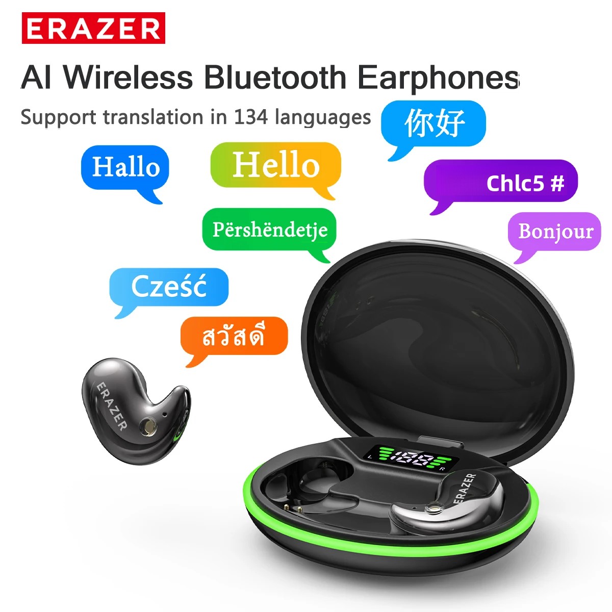 Video Games - Écouteurs intra-auriculaires Bluetooth EARZER XF58 avec