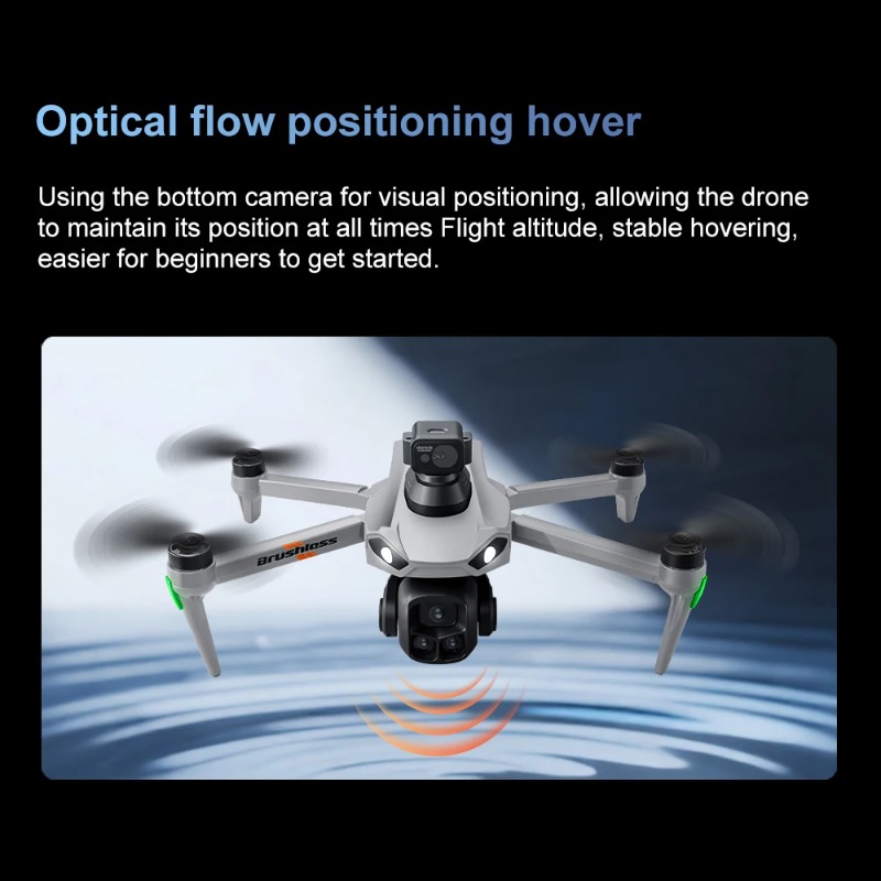 Drone professionnel Lenovo V91 - Fpv Brushless Rc Drone 4K avis et prix