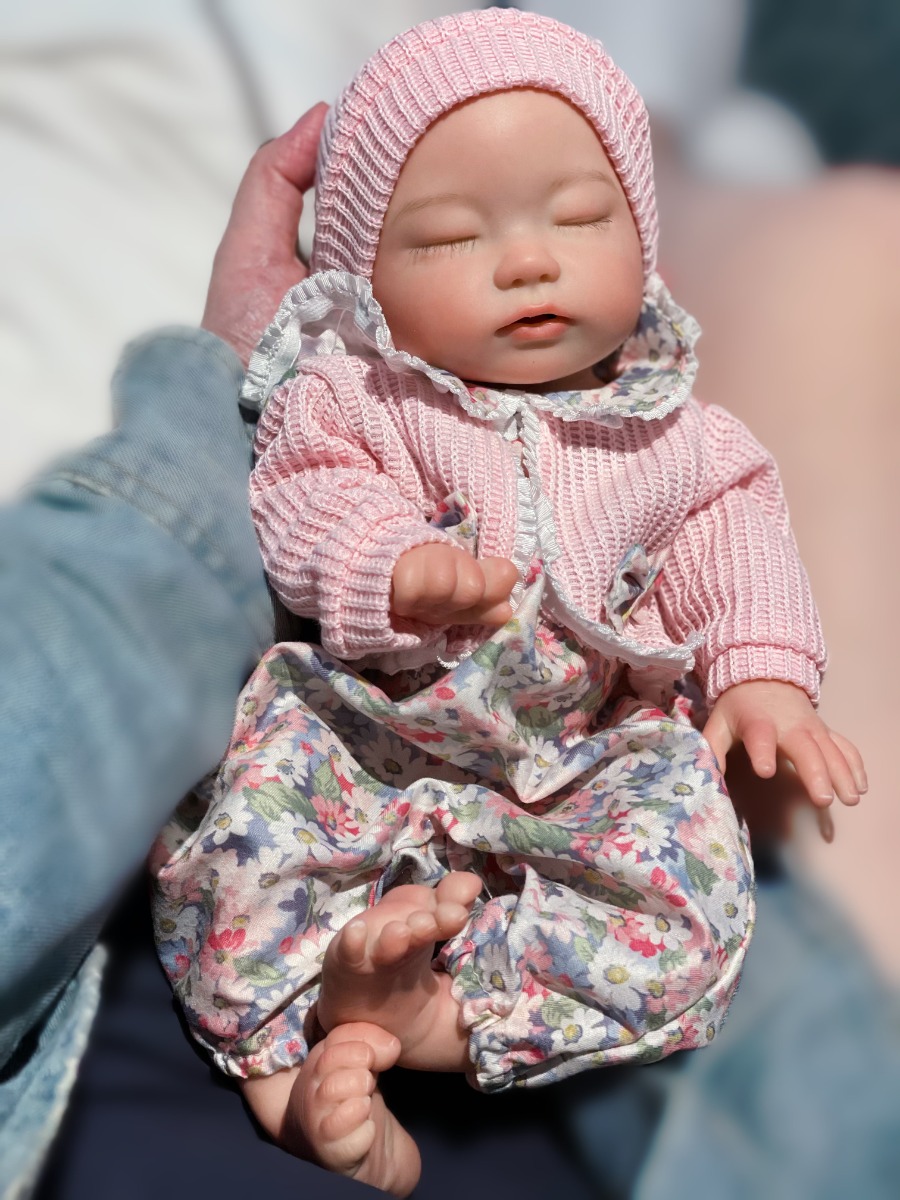 13.7 pouces 35 cm corps comple - Reborn Baby Doll Silicone Realistic avis et prix