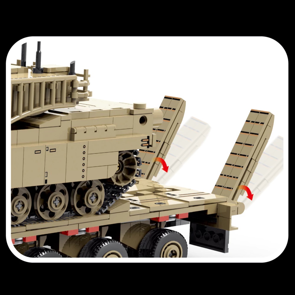 Ensemble de blocs de construct - Lego Compatible Military Tank avis et prix