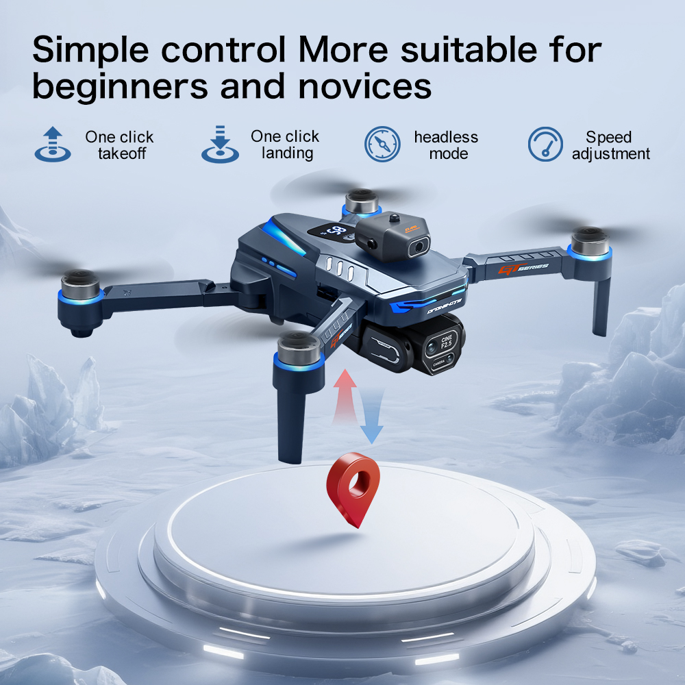 Drone GT8 original 8K professi - Fpv Brushless Rc Drone 4K avis et prix