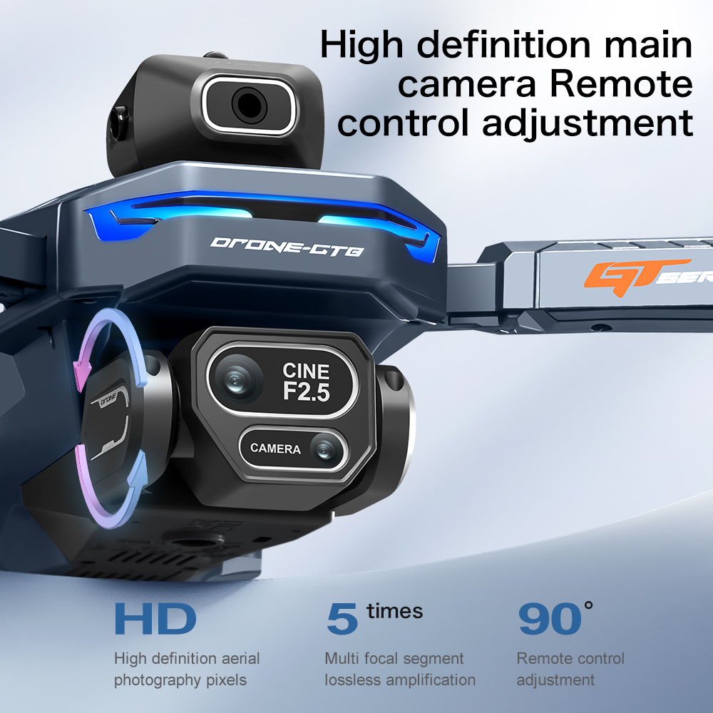 NOUVEAU Drone RC GT8 HD 4K Pro - Fpv Brushless Rc Drone 4K avis et prix