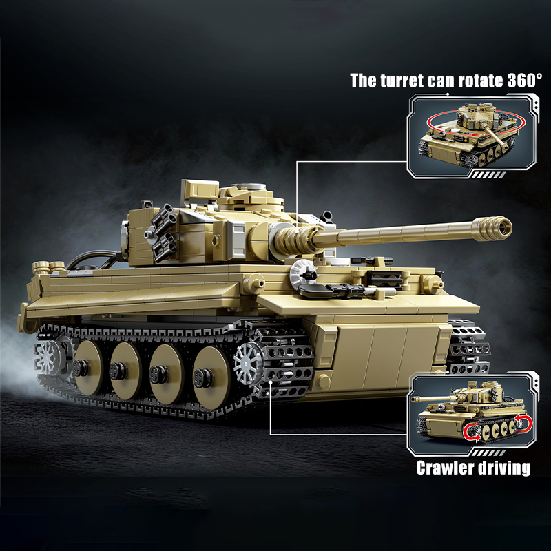 Blocs de construction militair - Lego Compatible Military Tank avis et prix