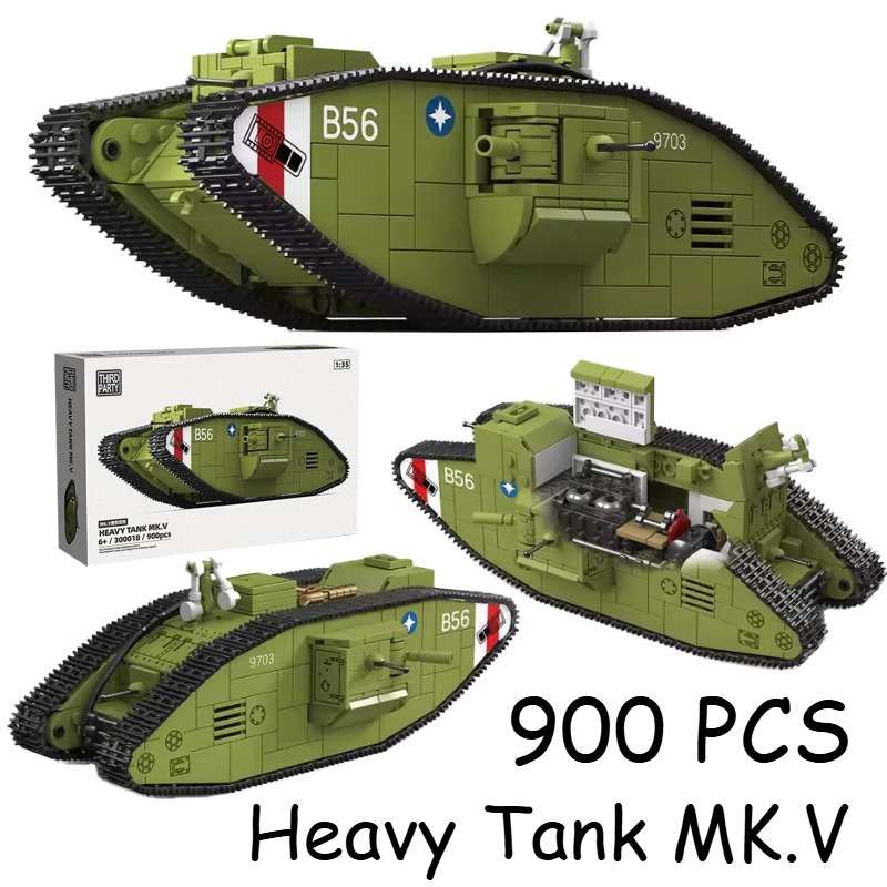 900 pièces de blocs de constru - Lego Compatible Military Tank avis et prix