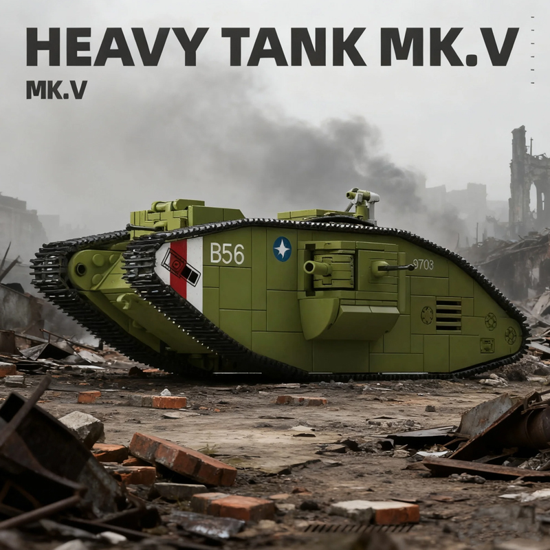 900 pièces de blocs de constru - Lego Compatible Military Tank avis et prix
