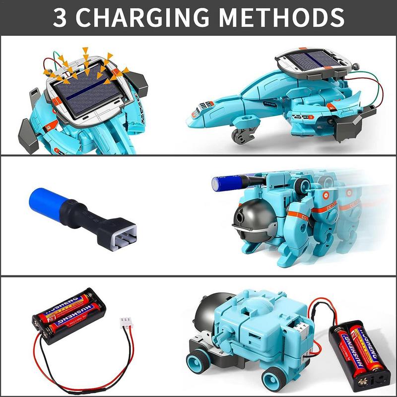 Kit de robot solaire 6 en 1 po - Stem Solar Robot Kit For Kids avis et prix