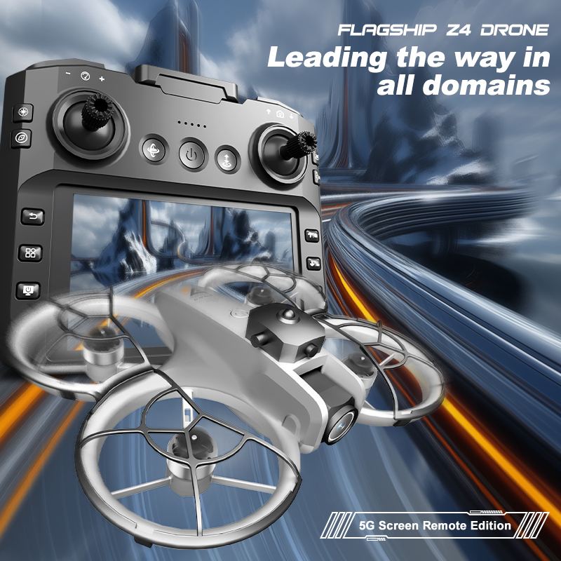 Drone FPV Z4 Mini 8K avec doub - Fpv Brushless Rc Drone 4K avis et prix
