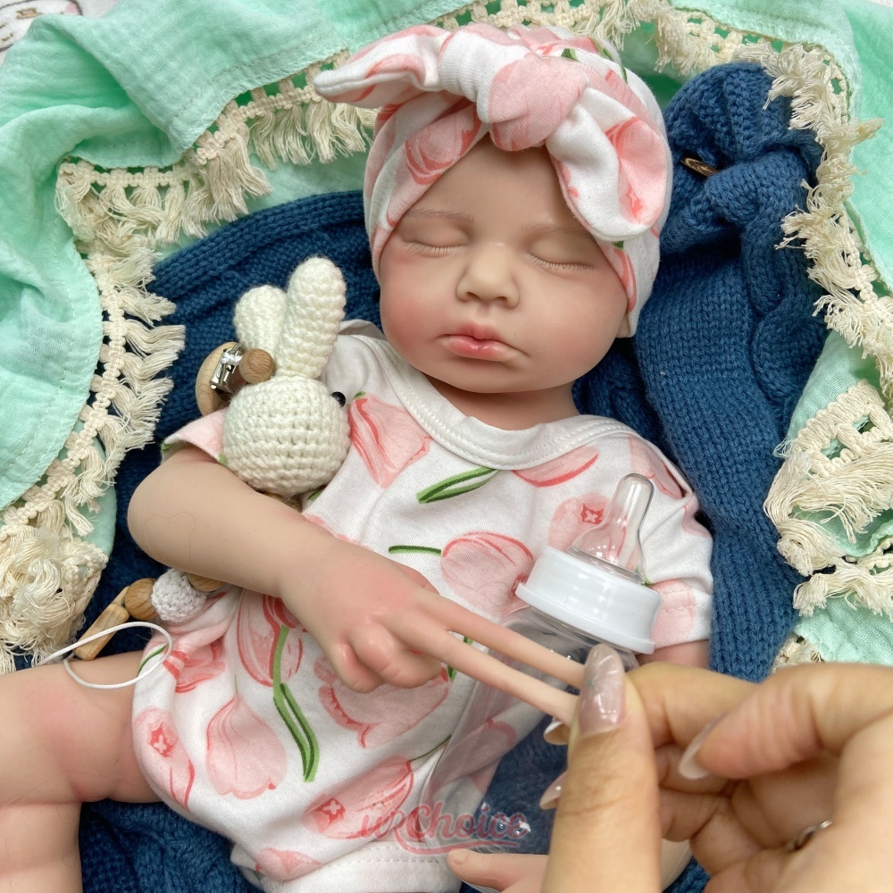 Poupée Reborn en silicone de 5 - Reborn Baby Doll Silicone Realistic avis et prix