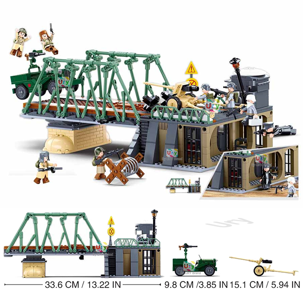 Ensemble de blocs de construct - Lego Compatible Military Tank avis et prix