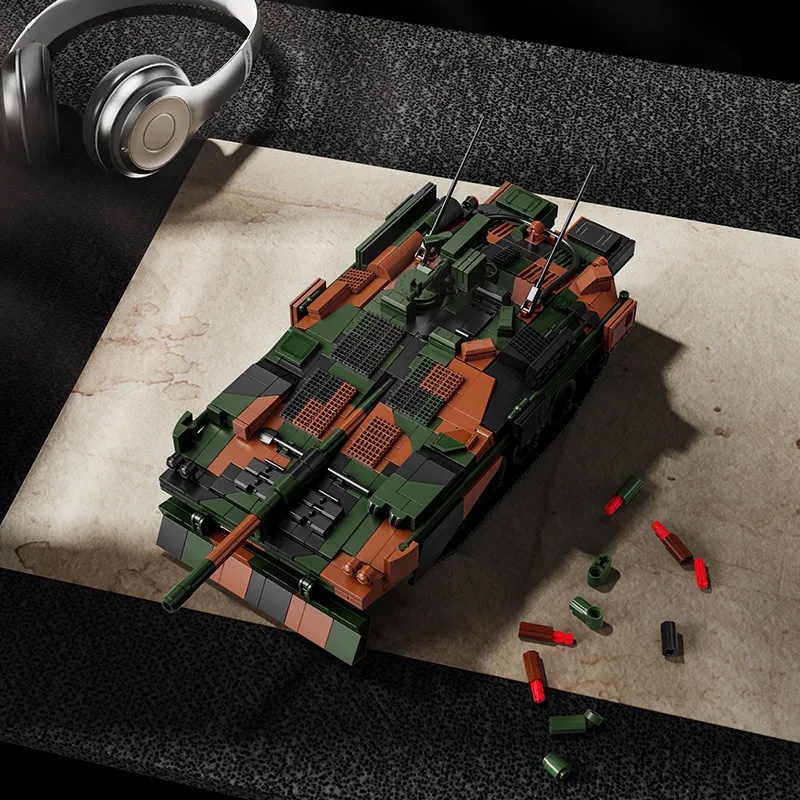 Modèle militaire de char suédo - Lego Compatible Military Tank avis et prix
