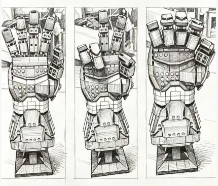 Le kit de gants à pression ave - Building Blocks avis et prix